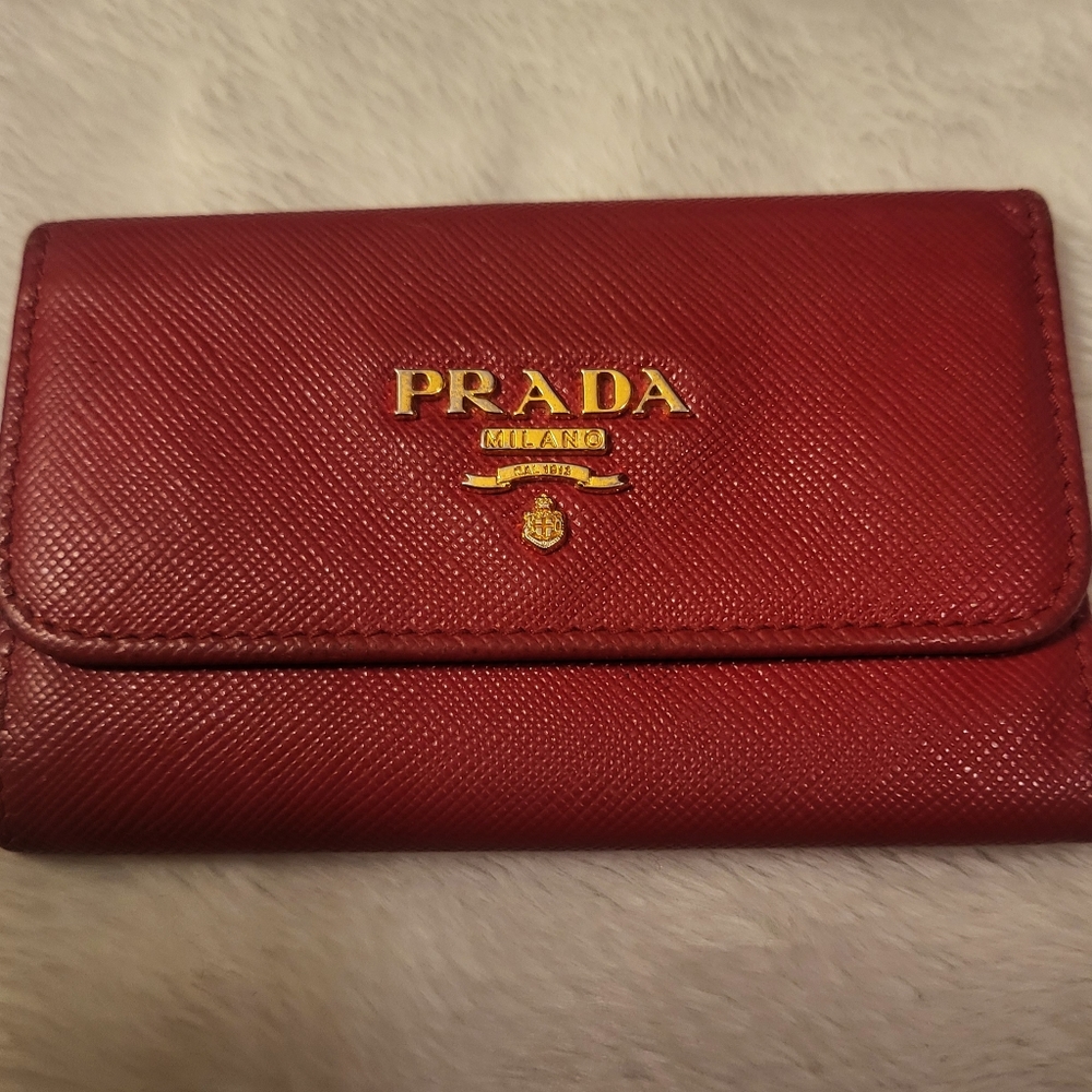 EUC Prada Keychain wallet